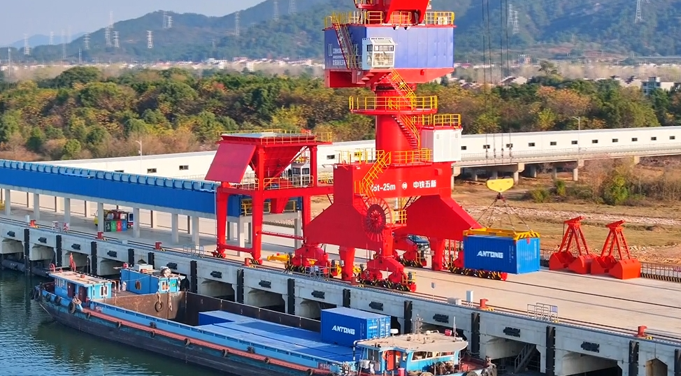 江西再添一条水运航线！“营口—吉安”集装箱航线成功首航