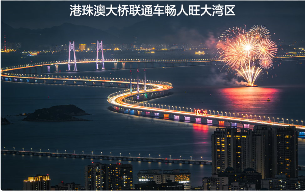 迎送1亿人次！港珠澳大桥联通车畅人旺大湾区
